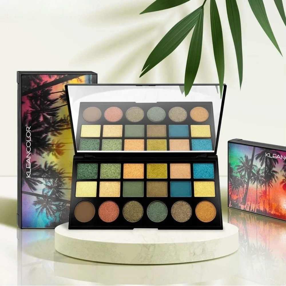 🌴 KleanColor Tropical Passion Eyeshadow Palette - Picture 2 of 3